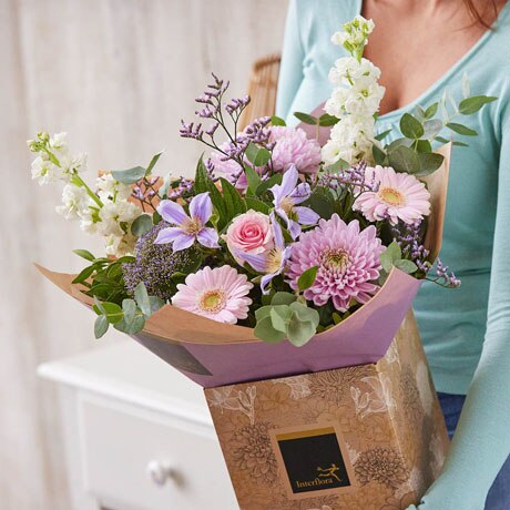 Luxury Mother's Day Pastel Bouquet Flower Arrangement